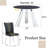 5 Pc Dining Table Set