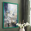 FLORAL Series CCCCX - Impression encadrée de qualité supérieure - Prêt à accrocher - Aucun clou requis-1139193499-1139193501