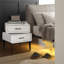 47.5cm W Metal Bedside Table-118838536
