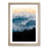 Sea of Fog over a Californian Forest in Abstract - Picture Frame Graphic Art Print-55764335-55764334