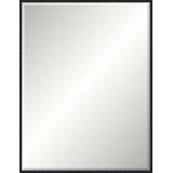 Antique Black Wave Signature Mirror