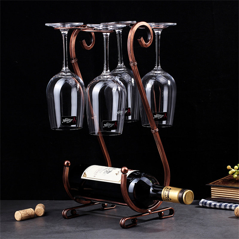 Support à verres à vin S-Curve