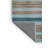 Machine Washable Horizontal Stripes Blue Area Rug-994087758