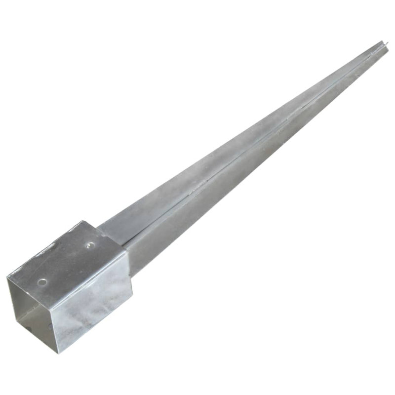 Rhinebeck Silver Metal Mounting System, 90cm H x 9cm W x 9cm D