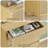 Fluted 6-Drawer Dresser, 56" Modern Curved Chest of Drawers-286228624