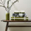 Cut Stem Moss/Charcoal 100X150Cm Bath Sheet-88342876-88342877