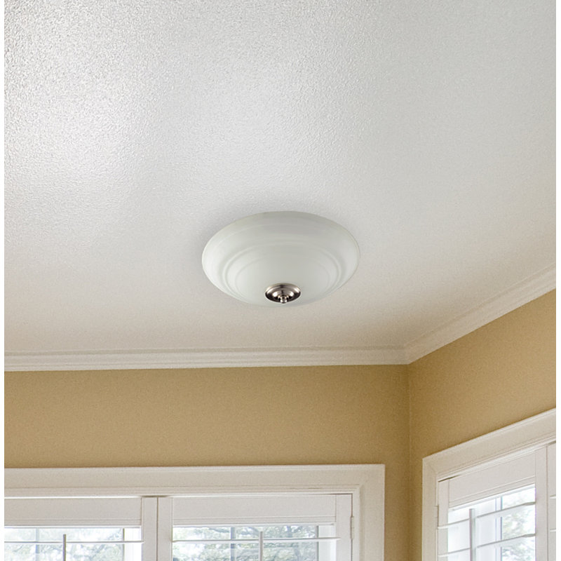 Ventilateur de plafond pour salle de bain 70 CFM avec éclairage