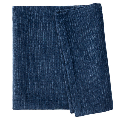 Boucle Indigo Wide King Bed Runner