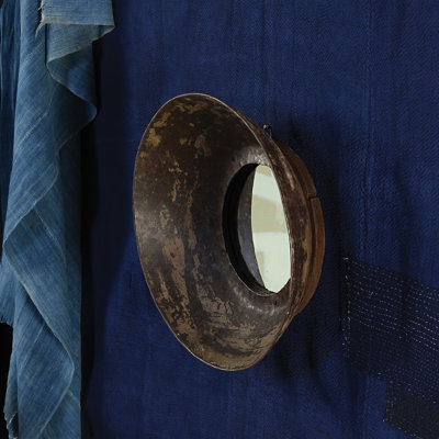 Montreal Metal Round Mirror