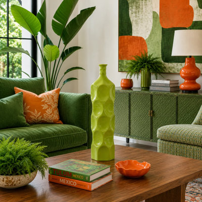 Vase de table 17,75 po Eaglin