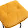 Anouk Tufted Back Type Swivel Base Accent Chair with Ottoman
