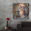 «Owl And Coffee» par Rey Klimt, art mural en métal