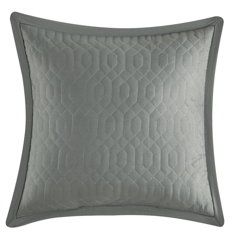 Regency Comforter Set, Gray, King Comforter + 6 Additional Pieces