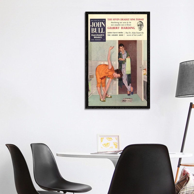 1950 John Bull Magazine Cover by The Advertising Archives - Gallery-Wrapped Canvas Giclée on Canvas, 101.6 cm H x 66.04 cm W