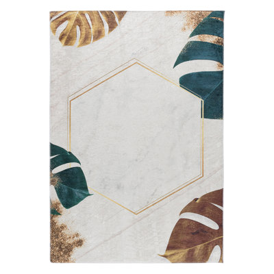 Caimas Floral Hand Woven Area Rug