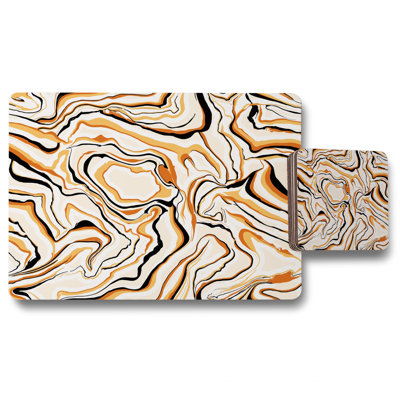 Hilbert Wood Abstract Placemat