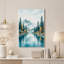Art mural sur toile Misty Mountain-1446388009