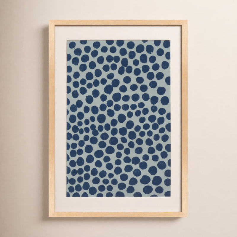 Navi Blackberry on Gray par Michela Sorrentino - Peinture, Brun, H 30 po x l 21 po x P 1,25 po