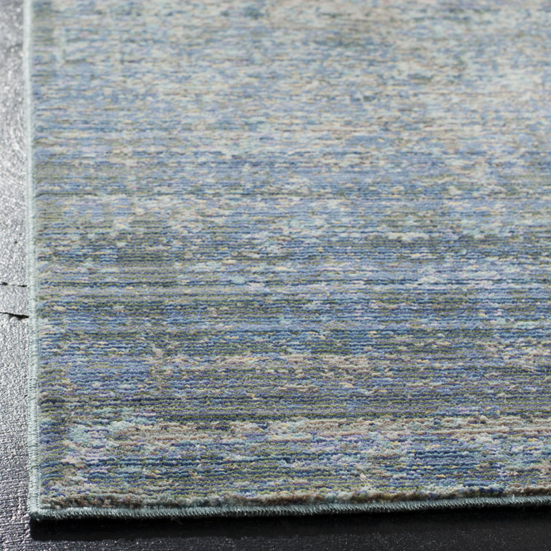Hallerson Performance Abstract Rug, Round 6'7"