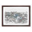 Rooftop View of Gran Canaria Sketch - Picture Frame Graphic Art Print-56875189-56875190