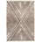 Alfa Rich Honorae Ulta-Thin Geometric Brown Beige Cream Washable Non-Slip Area Rugs for Living Room-1009254943