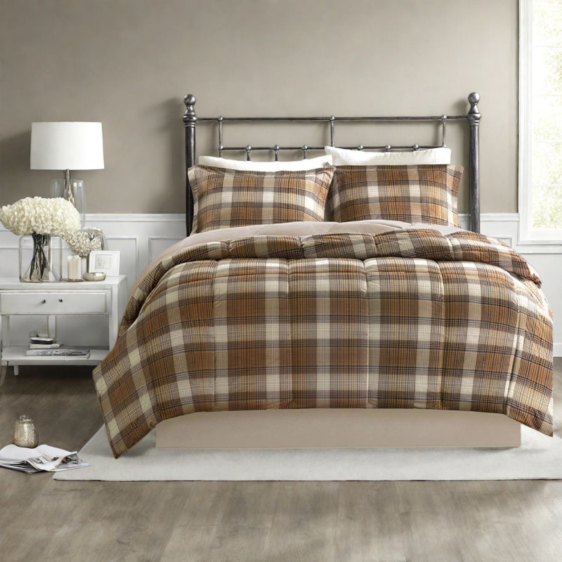 Cozy Microfiber Bedding Sets, Classic Quilting, Rustic Home Style