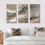 «Morning Effervescence I», ensemble d'art mural sur toile abstraite-87538463-87538465