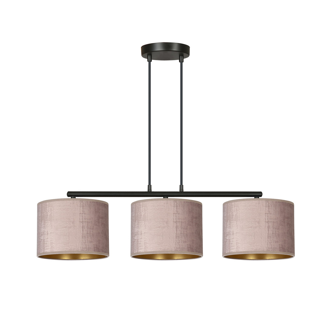 Eamie 3 - Light Steel Kitchen Island Pendant