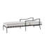 Chaise longue simple avec coussins Milhouse