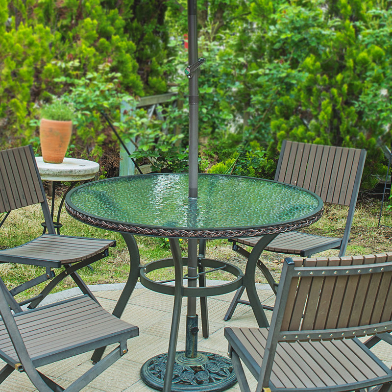 Plateau de table Leanna, H 0,125 po x l 42 po x P 42 po