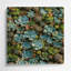 Aquarelle, botanique, 83, art mural vert en métal