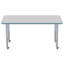 Table rectangulaire d'activité rectangulaire avec pieds réglables-49447487-99105924-99105923
