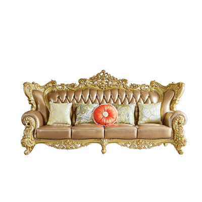 Doveton 116'' Leather Sofa