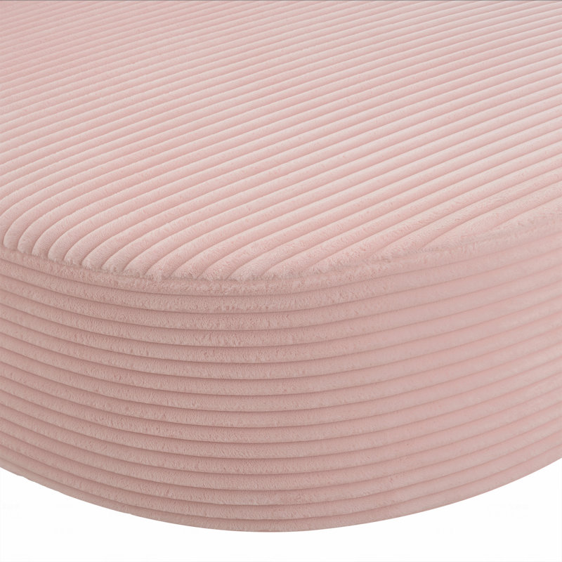 Canapé Boneless Couch, méridienne moderne Canapé Boneless Couch, Rose