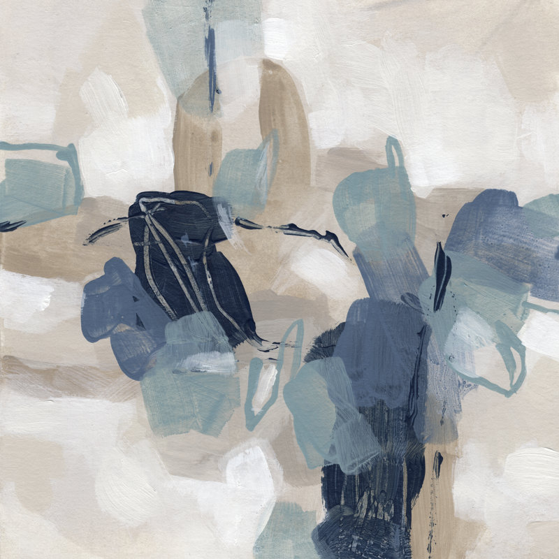 Blues Chorus II by June Erica Vess - Wrapped Canvas Painting, 91cm H x 91cm W x 3.8cm D