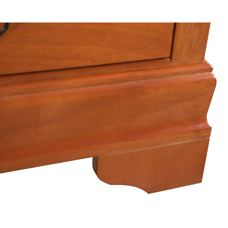 Louis Phillipe 7 Drawer Lingerie Chest, Light Oak
