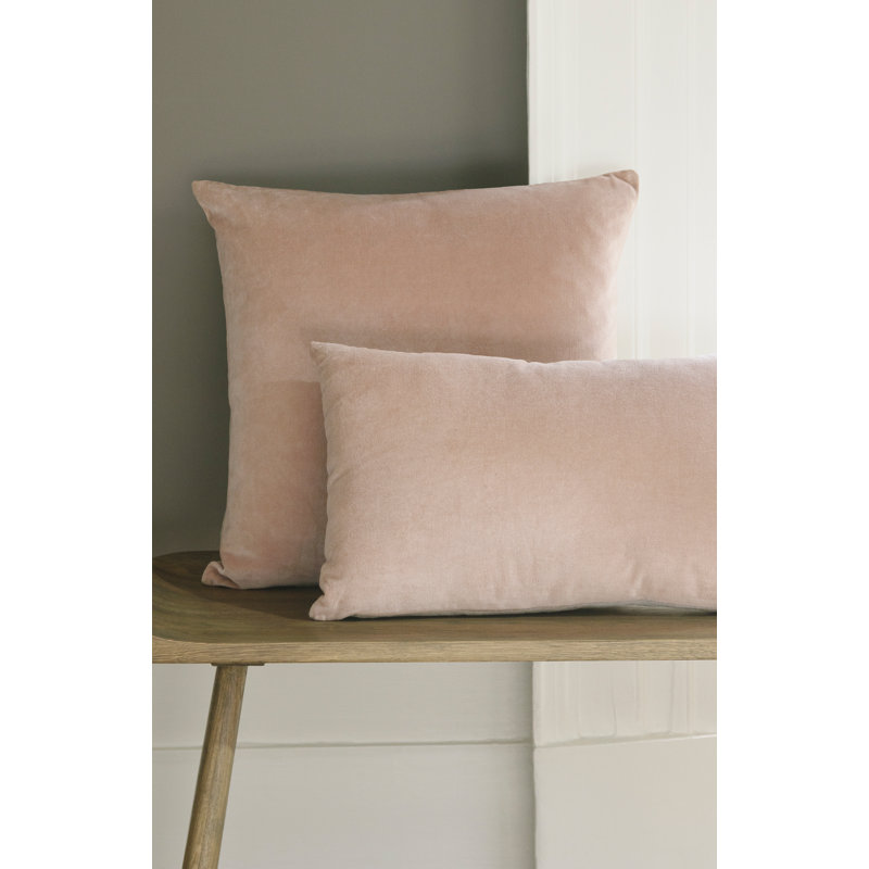 Jaipur Pillow Cover & Insert, Dusky Pink, Square 18"