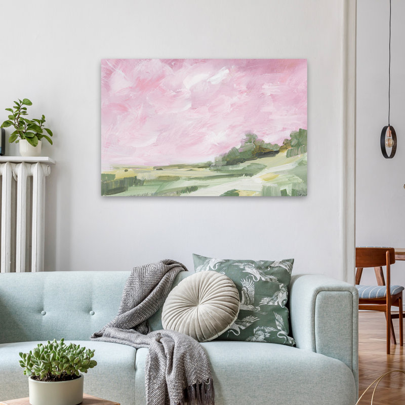 Abstract Clouds Fields - Sky, 24" H x 36" W