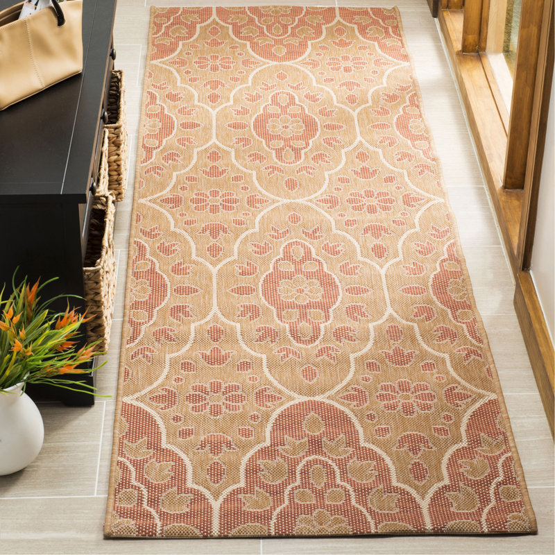 Tapis naturel / beige Tabriz Ikat, Tapis de couloir 2 pi 7 po x 8 pi 2 po