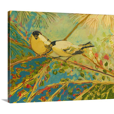 «Noleen Two Goldfinch Found», reproduction d'art sur toile