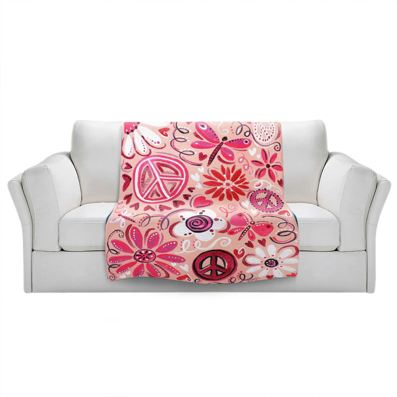  Couverture Peace, 68 po x 80 po