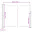 Vidaxl Retractable Side Awning-130477231-130477233
