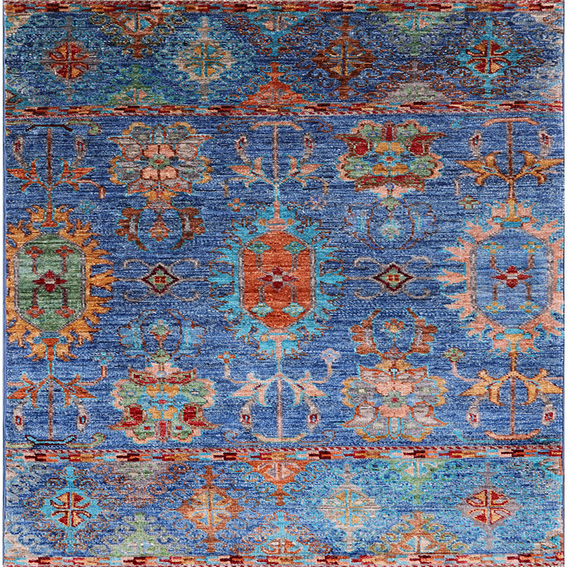 Tapis bleu, Carré 3 pi