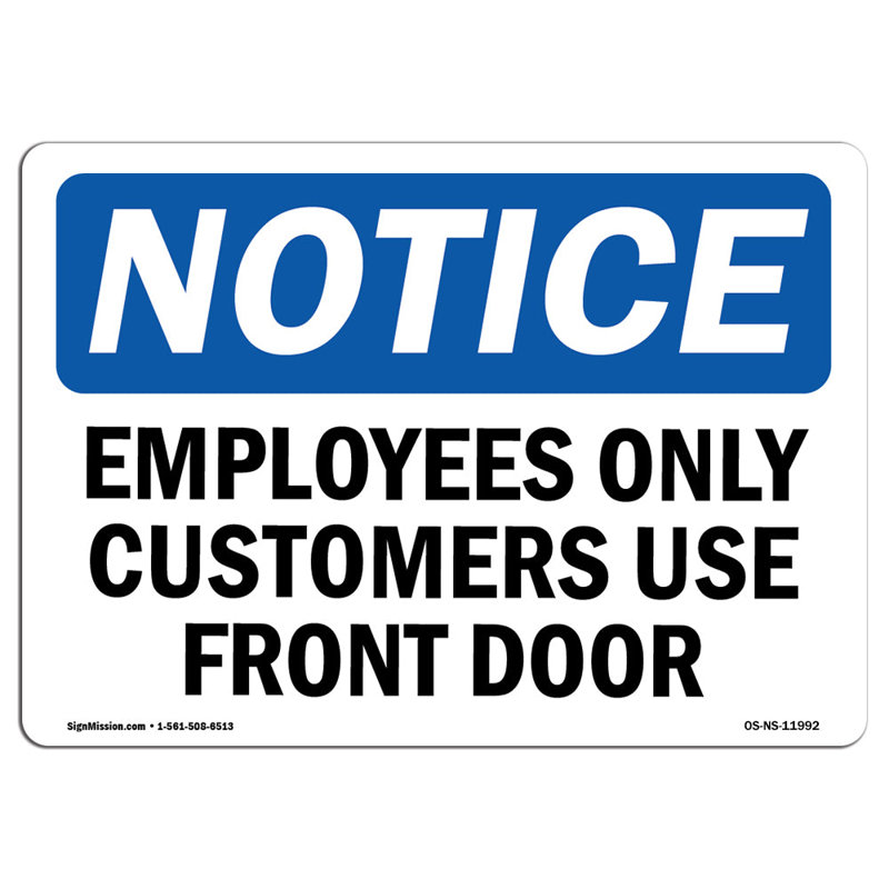 Heavy Duty Sign