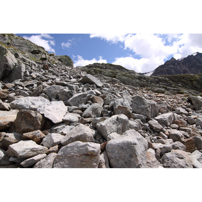 High Mountains - Wrapped Canvas Print, 30cm H x 46cm W x 3.8cm D