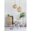 55.1'' Faux Fiddle Leaf Fig Tree in Cement Pot
