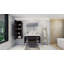 Base de meuble-lavabo simple 47 po mural seulement-58199348