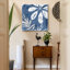 « tropical indigo expositions ii »-reproduction d’art sur toile tendue-358111683