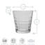 Duralex - Prisme Drinking Glasses - Tumblers for Water, Juice-242830752-242830754-242830755