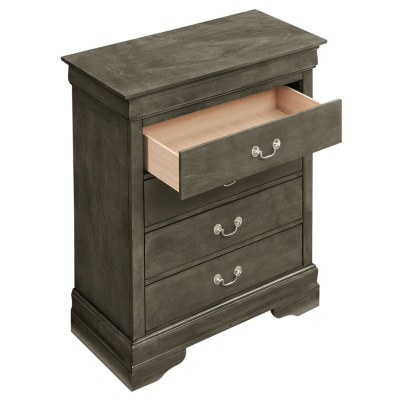 Louis Phillipe 31'' W Dresser, Gray